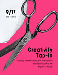 Creativity Tap-In With Sarah Jamison (9/17/2026 6PM - 8PM)